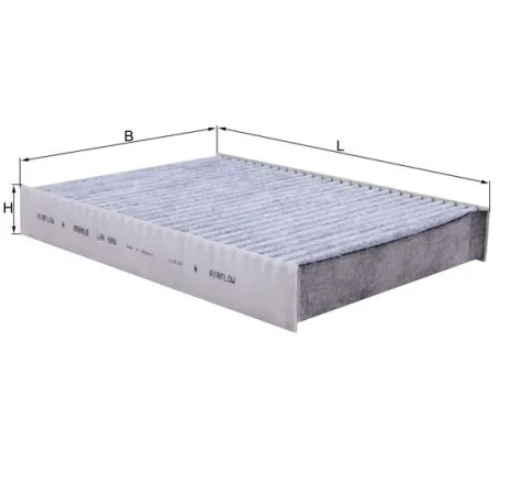 Filtru, aer habitaclu LAK 686 KNECHT