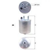 filtru combustibil KL 639D KNECHT