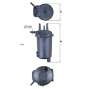 filtru combustibil KL 632D KNECHT