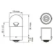 Bec, semnalizator 1 987 302 816 BOSCH