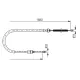 Cablu, frana de parcare 1 987 477 955 BOSCH