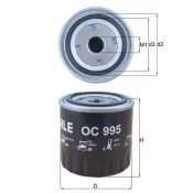 Filtru ulei OC 995 KNECHT