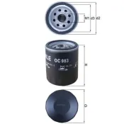 Filtru ulei OC 983 KNECHT