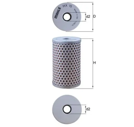 Filtru hidraulic, sistem directie HX 15 KNECHT