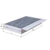 Filtru, aer habitaclu LAK 684 KNECHT