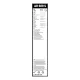 Lamela stergator 3 397 009 776 BOSCH