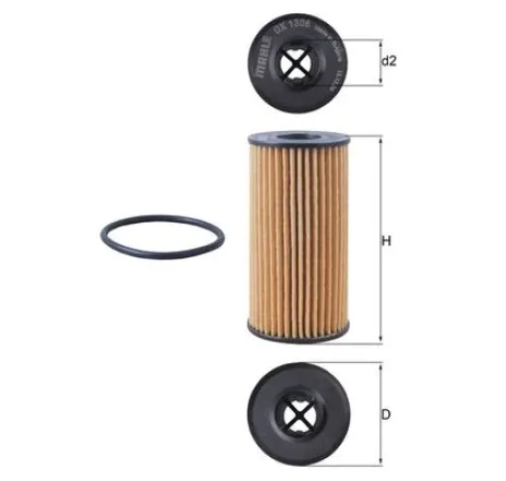 Filtru ulei OX 1308D KNECHT