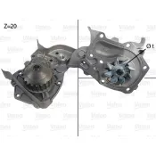 Pompă de apă, răcire motor 506564 VALEO