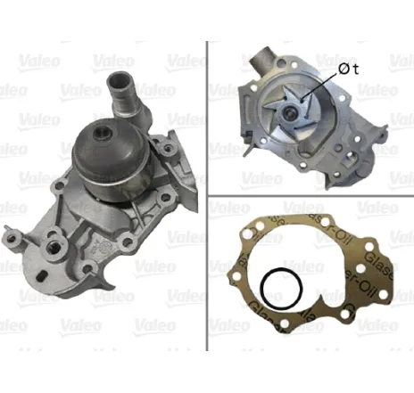 Pompă de apă, răcire motor 506580 VALEO