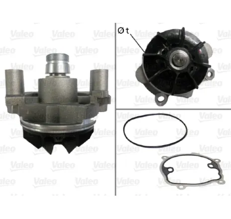 Pompă de apă, răcire motor 506709 VALEO