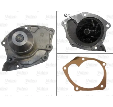Pompă de apă, răcire motor 506725 VALEO