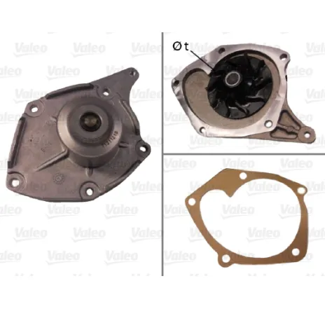 Pompă de apă, răcire motor 506863 VALEO