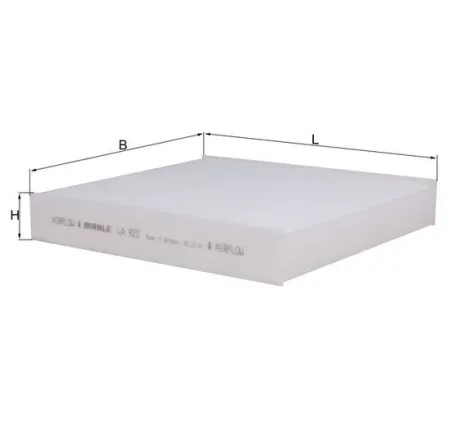 Filtru, aer habitaclu LA 923 KNECHT