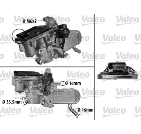 Modul-EGR 700433 VALEO