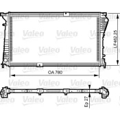Radiator, racire motor 734931 VALEO