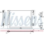 Condensator, climatizare 941197 NISSENS