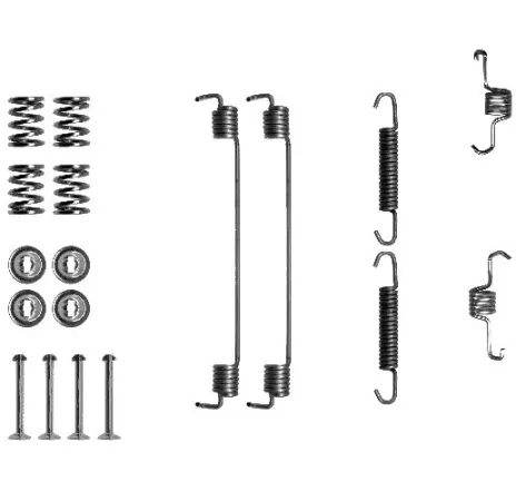 Set accesorii, sabot de frana 97031000 TEXTAR