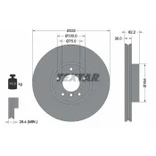 Disc frana 92160803 TEXTAR