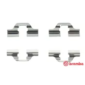 Set accesorii, placute frana A 02 205 BREMBO