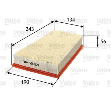 Filtru aer 585029 VALEO
