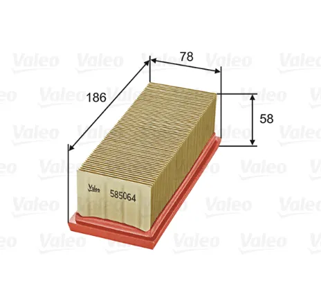 Filtru aer 585064 VALEO
