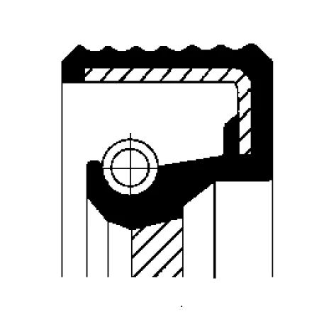 Simering, arbore cotit 46085512B CORTECO