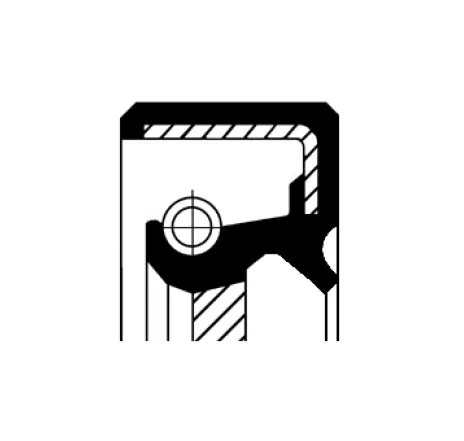 Simering, diferential 19027628B CORTECO