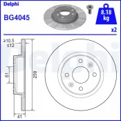 Disc frana BG4045 DELPHI