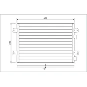 Condensator, climatizare 817701 VALEO
