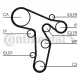 Set pompa apa + curea dintata CT1134WP2 CONTINENTAL CTAM