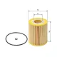 Filtru ulei F 026 407 008 BOSCH