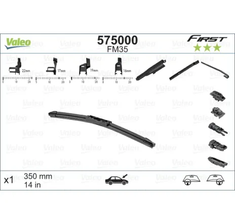 Lamela stergator 575000 VALEO