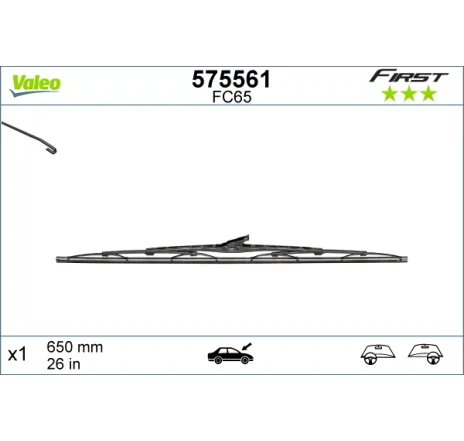 Lamela stergator 575561 VALEO