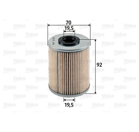 Filtru combustibil 587907 VALEO