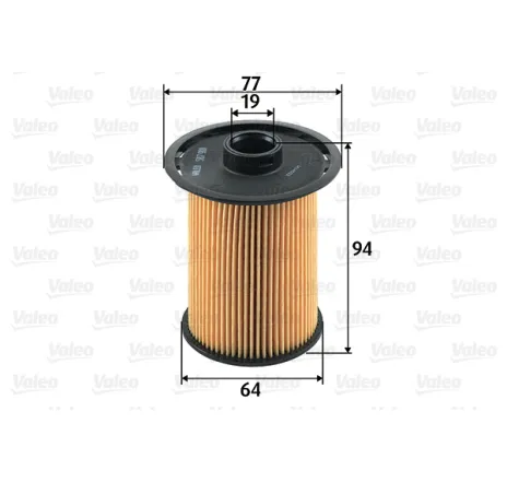 Filtru combustibil 587918 VALEO