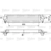 Intercooler, compresor 818358 VALEO