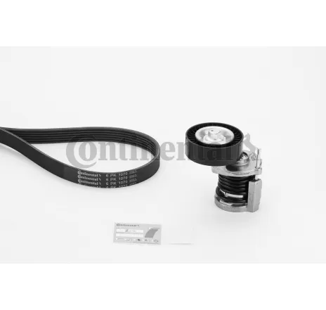 Set curea transmisie cu caneluri 6PK1070K1 CONTINENTAL CTAM