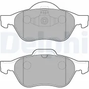 set placute frana,frana disc LP2252 DELPHI