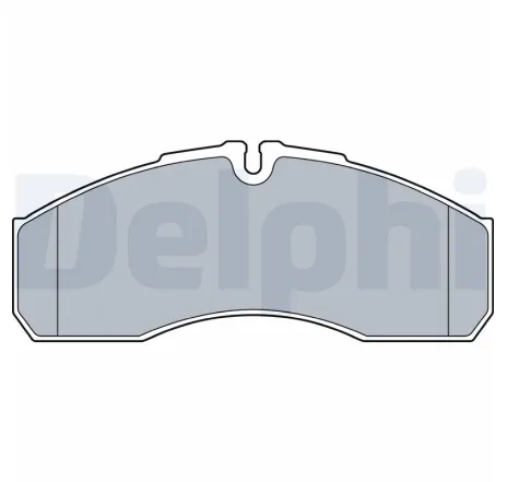 Set placute frana,frana disc LP3541 DELPHI