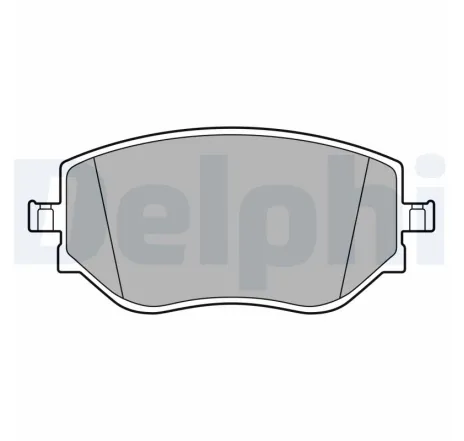 Set placute frana,frana disc LP3644 DELPHI