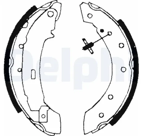Set saboti frana LS1717 DELPHI