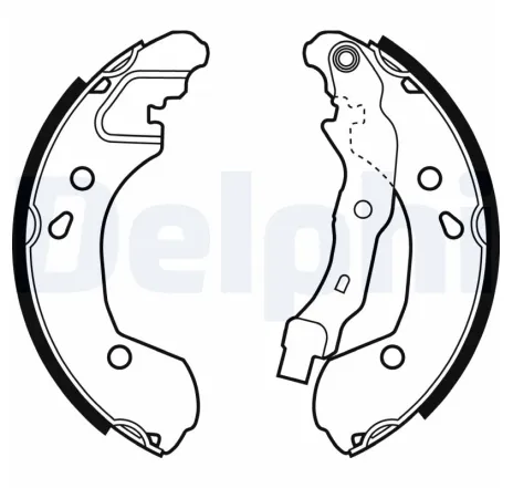 Set saboti frana LS1965 DELPHI