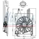 Ventilator, radiator 85706 NISSENS