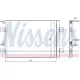 Condensator, climatizare 940262 NISSENS