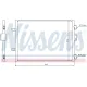 Condensator, climatizare 94656 NISSENS