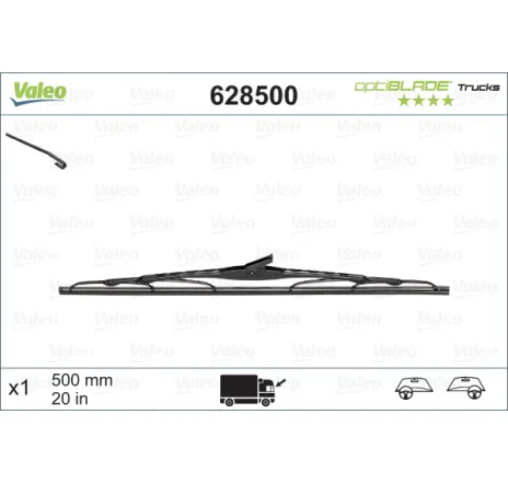 Lamela stergator 628500 VALEO