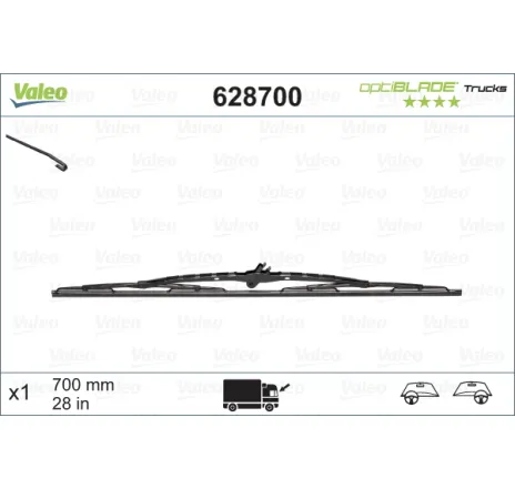 Lamela stergator 628700 VALEO