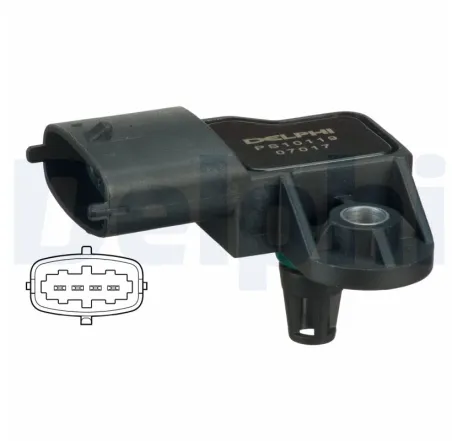Senzor, presiune galerie admisie PS10119 DELPHI