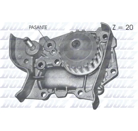 Pompă de apă, răcire motor R314 DOLZ