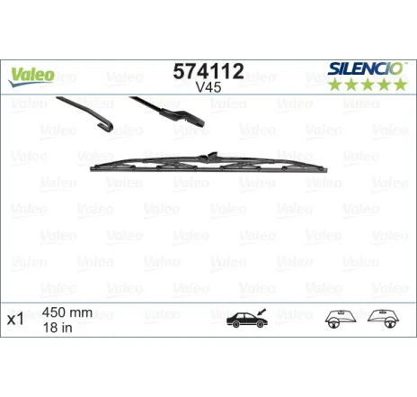 Lamela stergator 574112 VALEO